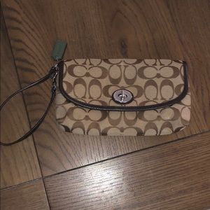 Coach wallet wristlet